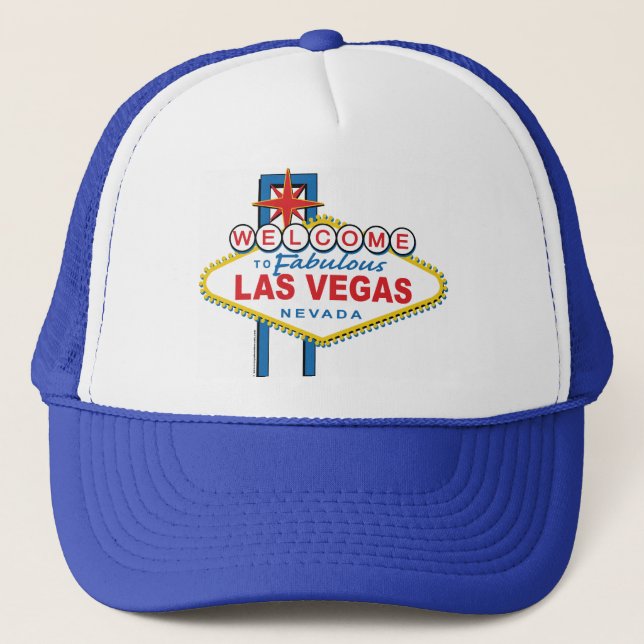 Gorra De Camionero Bienvenidos a Fabulous Las Vegas (Anverso)