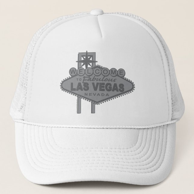 Gorra De Camionero Bienvenidos a Fabulous Las Vegas (Anverso)