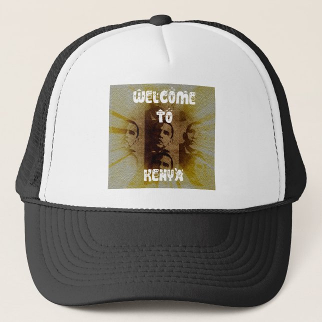 Gorra De Camionero Bienvenidos a Kenia (Anverso)