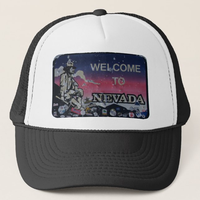 Gorra De Camionero Bienvenidos a Nevada (Anverso)