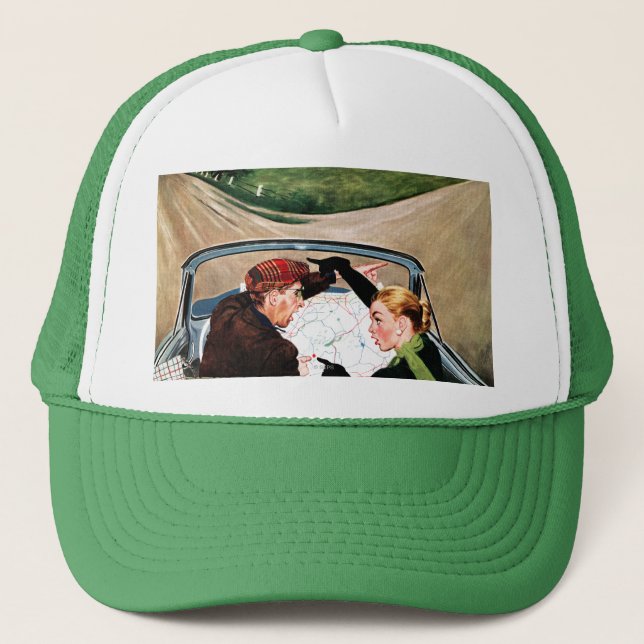 Gorra De Camionero Bifurcación en el camino (Anverso)