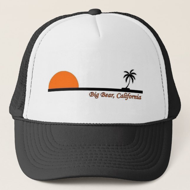 Gorra De Camionero Big Bear, California (Anverso)