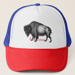 Gorra De Camionero Big Bison Buffalo Thunder_Cove