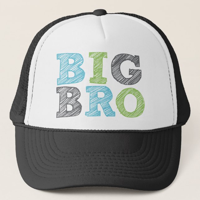 Gorra De Camionero Big Bro (Anverso)