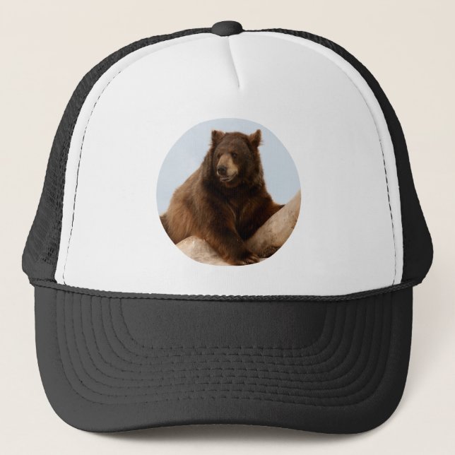 Gorra De Camionero Big Brown Bear (Anverso)
