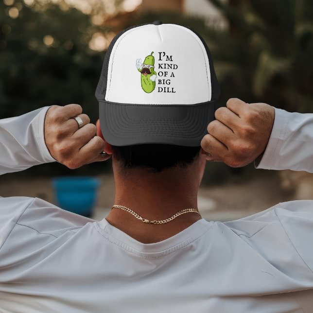 Gorra De Camionero Big Deal Dill Pickle Personalizado (Subido por el creador)