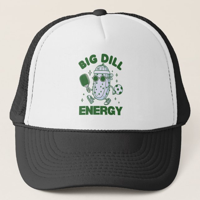Gorra De Camionero Big Dill Energy (Anverso)