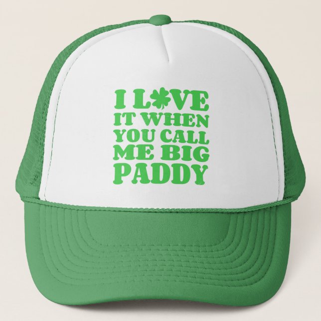 Gorra De Camionero Big Paddy (Anverso)