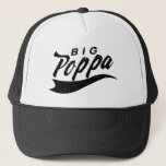 Gorra De Camionero Big Poppa Dad Fathers Day Gift<br><div class="desc">Great birthday or Christmas gift for hipster husbands funky Fathers and super Dads</div>