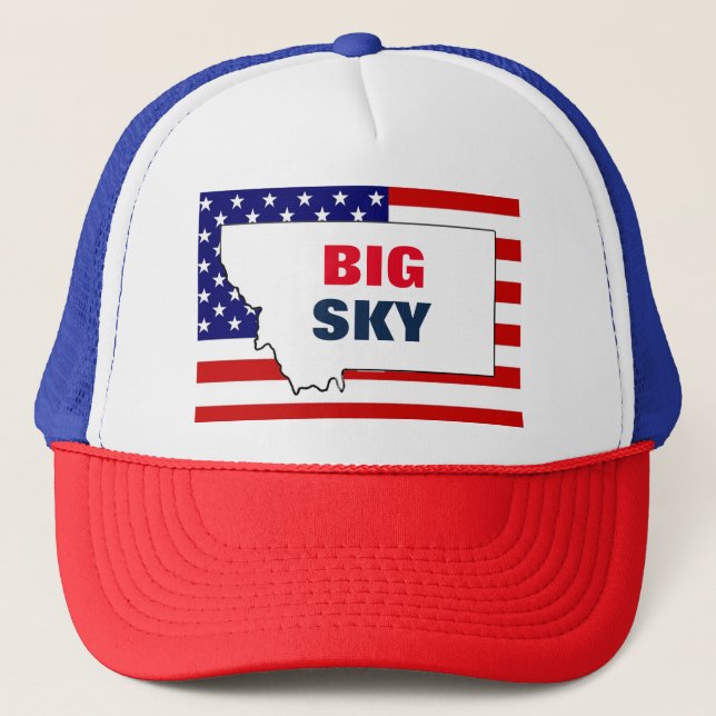 GORRA DE CAMIONERO BIG SKY (Anverso)