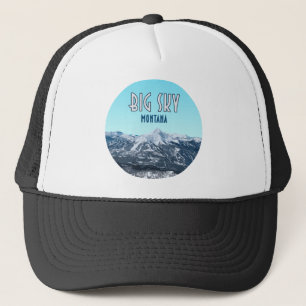 Gorra De Camionero Big Sky Montana Vintage
