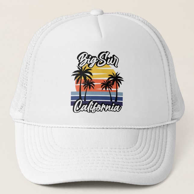 Gorra De Camionero Big Sur California (Anverso)