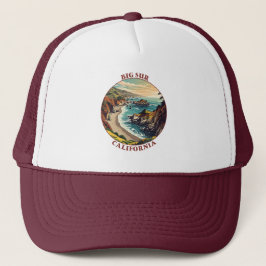 Gorra De Camionero Big Sur California EE.UU.