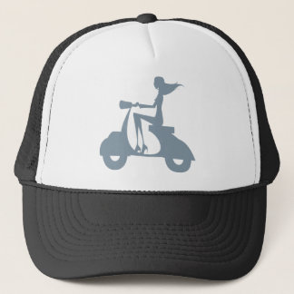 Gorra De Camionero Bígaro de la vespa del chica