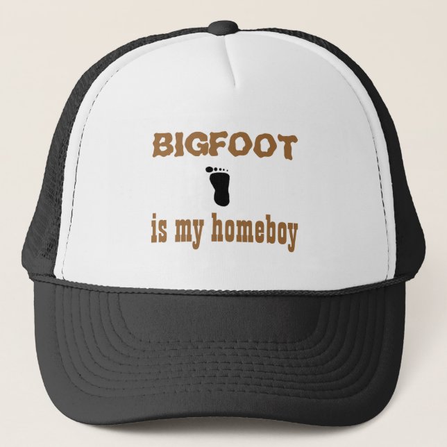 Gorra De Camionero Bigfoot, BIGFOOT, es mi homeboy (Anverso)