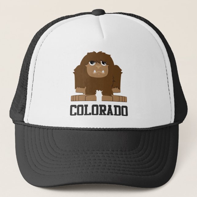 Gorra De Camionero Bigfoot Colorado (Anverso)