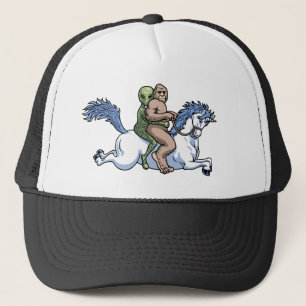 Gorra De Camionero Bigfoot, extranjero, unicornio