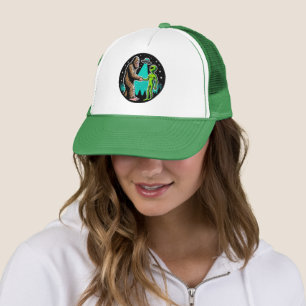 Gorra De Camionero Bigfoot Meets Alien