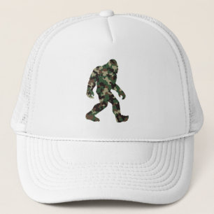 Gorra De Camionero Bigfoot Sasquatch Camo