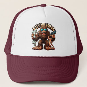 Gorra De Camionero Bigfoots Morning Brew Cómprame Un Café
