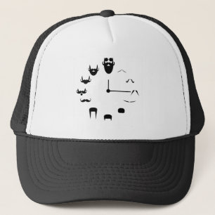 Gorra De Camionero Bigote Clockface