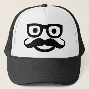 Gorra De Camionero bigote de los vidrios