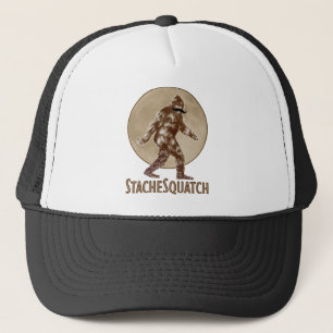 Gorra De Camionero Bigote de STACHESQUATCH I si usted ha visto mi