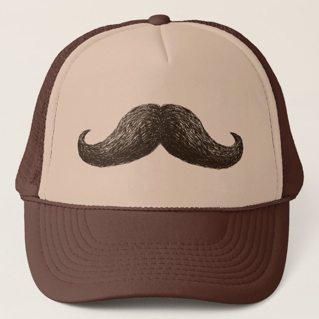 Gorra De Camionero Bigote del La (Anverso)