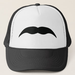 Gorra De Camionero bigote negro