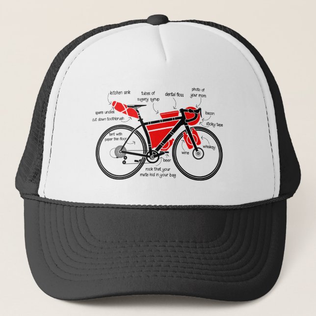 Gorra De Camionero Bikeparo (Anverso)
