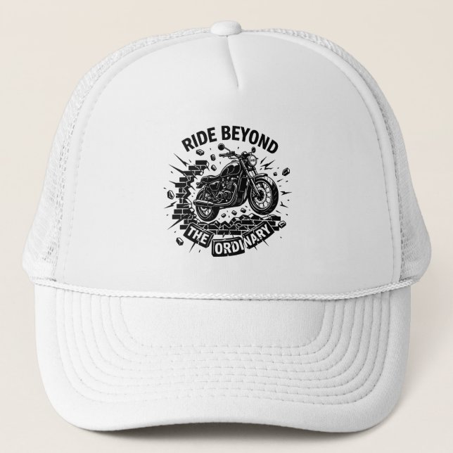 Gorra De Camionero Biker Freedom Break Boundaries (Anverso)
