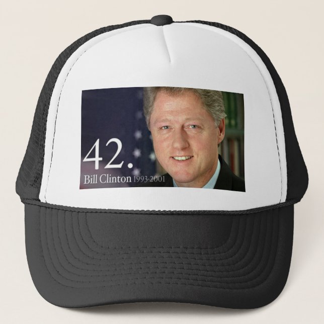 Gorra De Camionero Bill Clinton (Anverso)