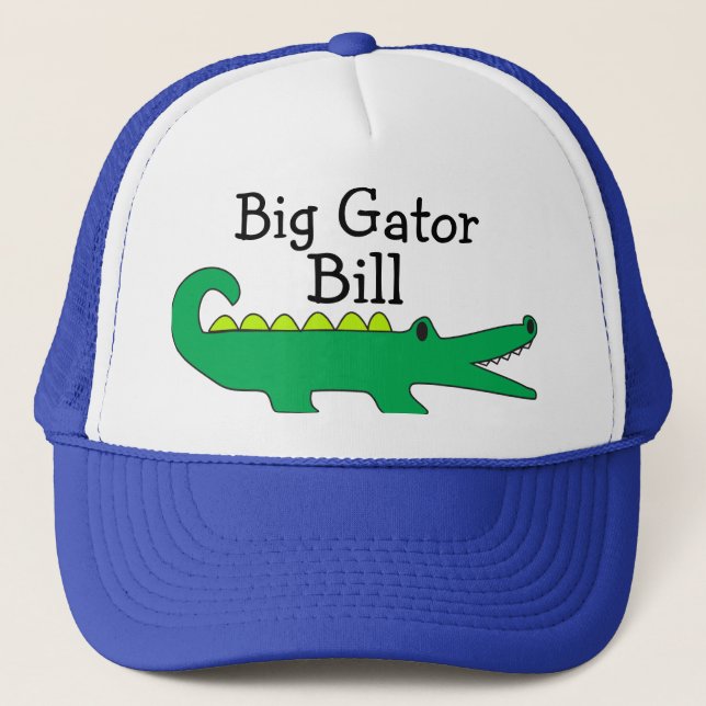 Gorra De Camionero Bill Gator (Anverso)