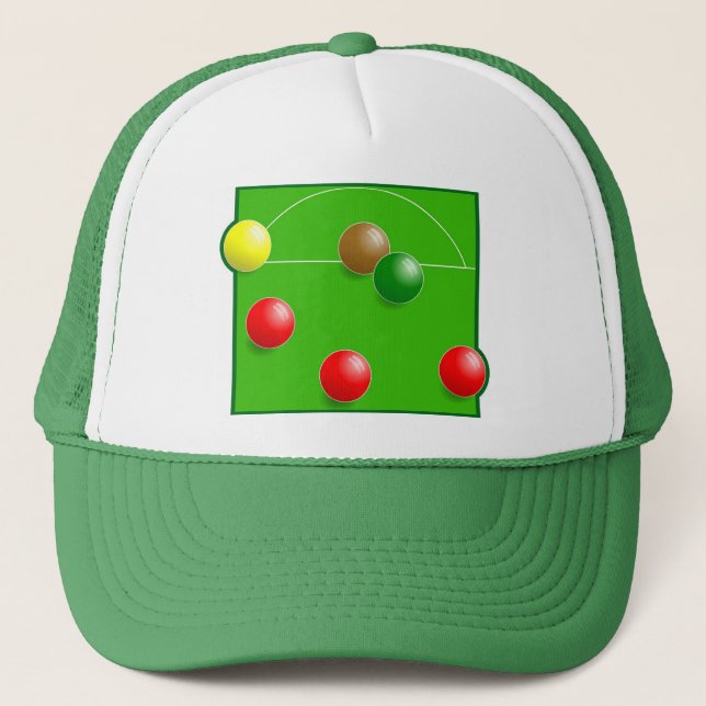 Gorra De Camionero Billar (Anverso)