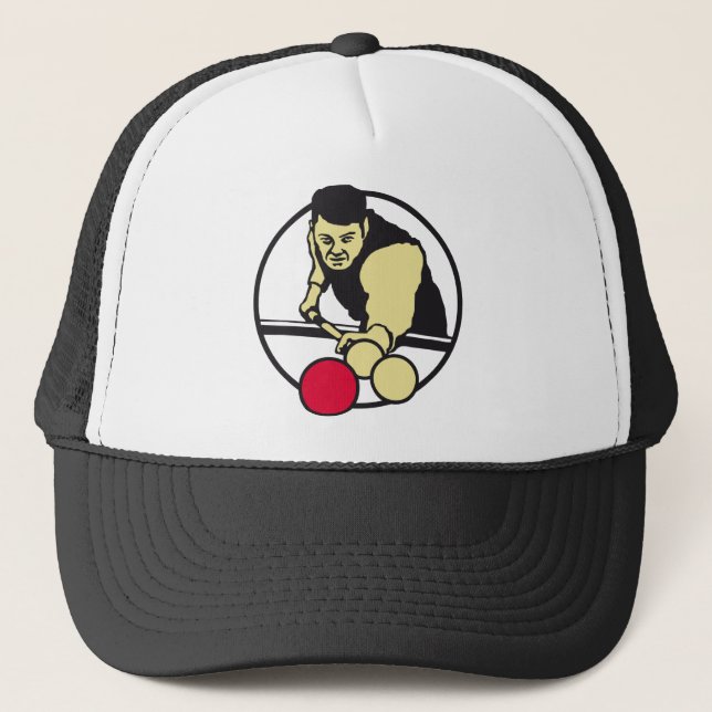 Gorra De Camionero Billar (Anverso)