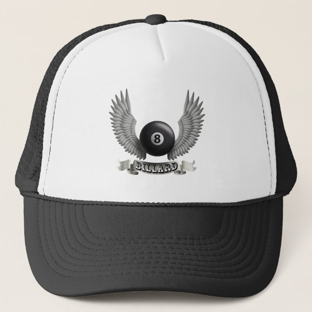 Gorra De Camionero Billar wings b (Anverso)