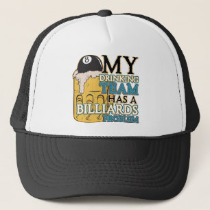 Gorra De Camionero Billares que beben al equipo