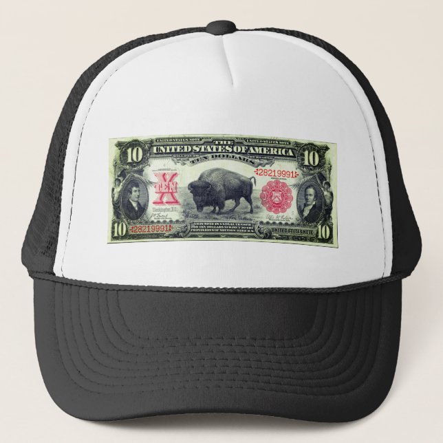 Gorra De Camionero Billete de época de Lewis & Clark (Anverso)