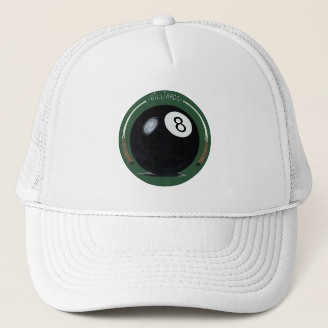 Gorra De Camionero Billiards (Anverso)