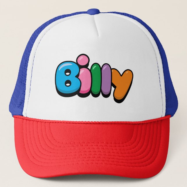 Gorra De Camionero Billy (Anverso)