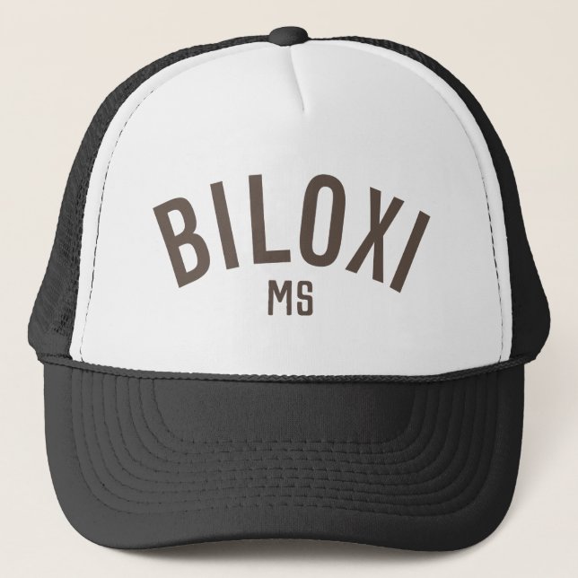 Gorra De Camionero Biloxi, Misisipi (Anverso)