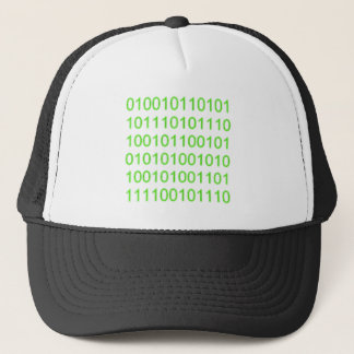 Gorra De Camionero Binario verde 01 - GeekShirts