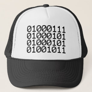 GORRA DE CAMIONERO BINARY GEEK