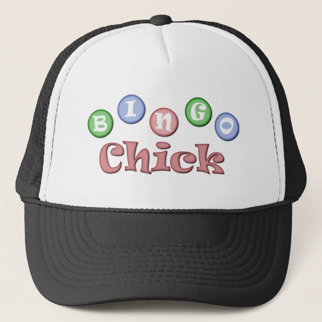 Gorra De Camionero Bingo Chick (Anverso)