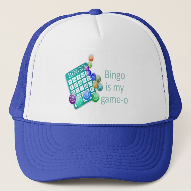 Gorra De Camionero Bingo es mi Cita de Bingo Divertido (Anverso)