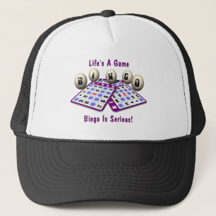 Gorra De Camionero Bingo: La vida es un juego