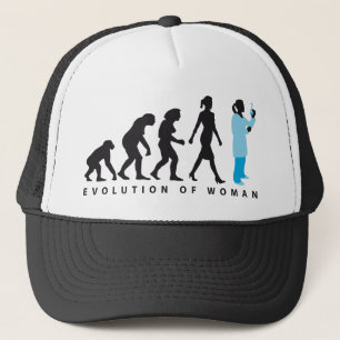 Gorra De Camionero biologist, chemist, evolution female physicist