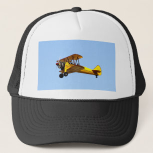 Gorra De Camionero Biplano amarillo