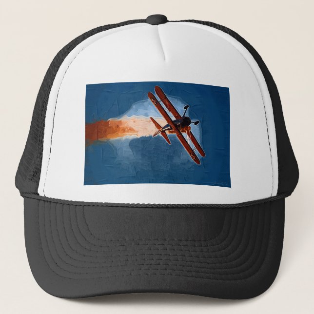 Gorra De Camionero Biplano de Stearman (Anverso)