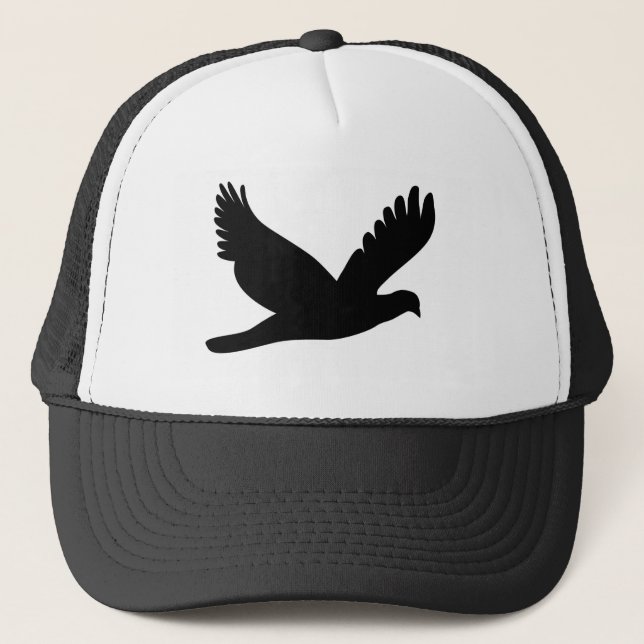 Gorra De Camionero Bird Silhouette (Anverso)